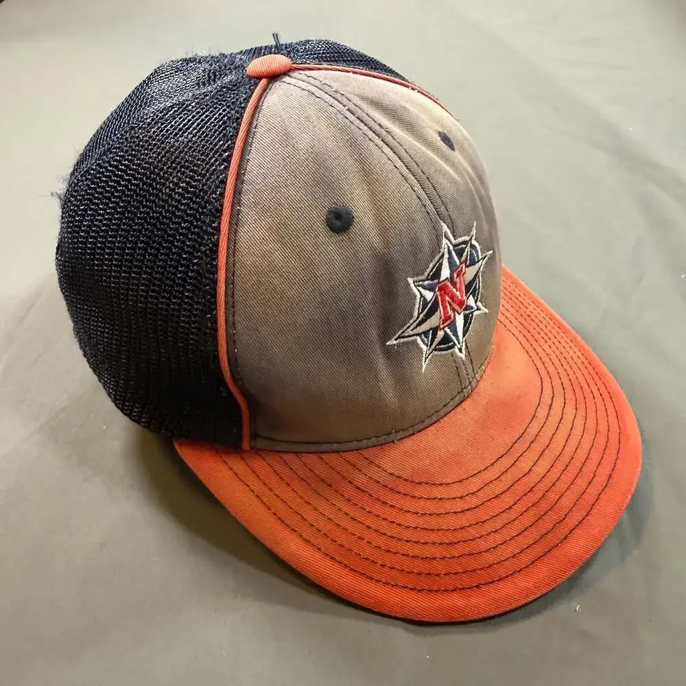 YOUTH North Brandon Navigators #25 Champro HC3 Baseball Trucker Hat L/XL
